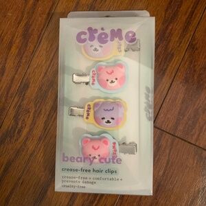 The Crème Shop beary cute crease free hair lips new in box